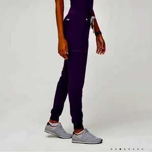Figs Purple Jam Zamora - Jogger Scrub Pants
